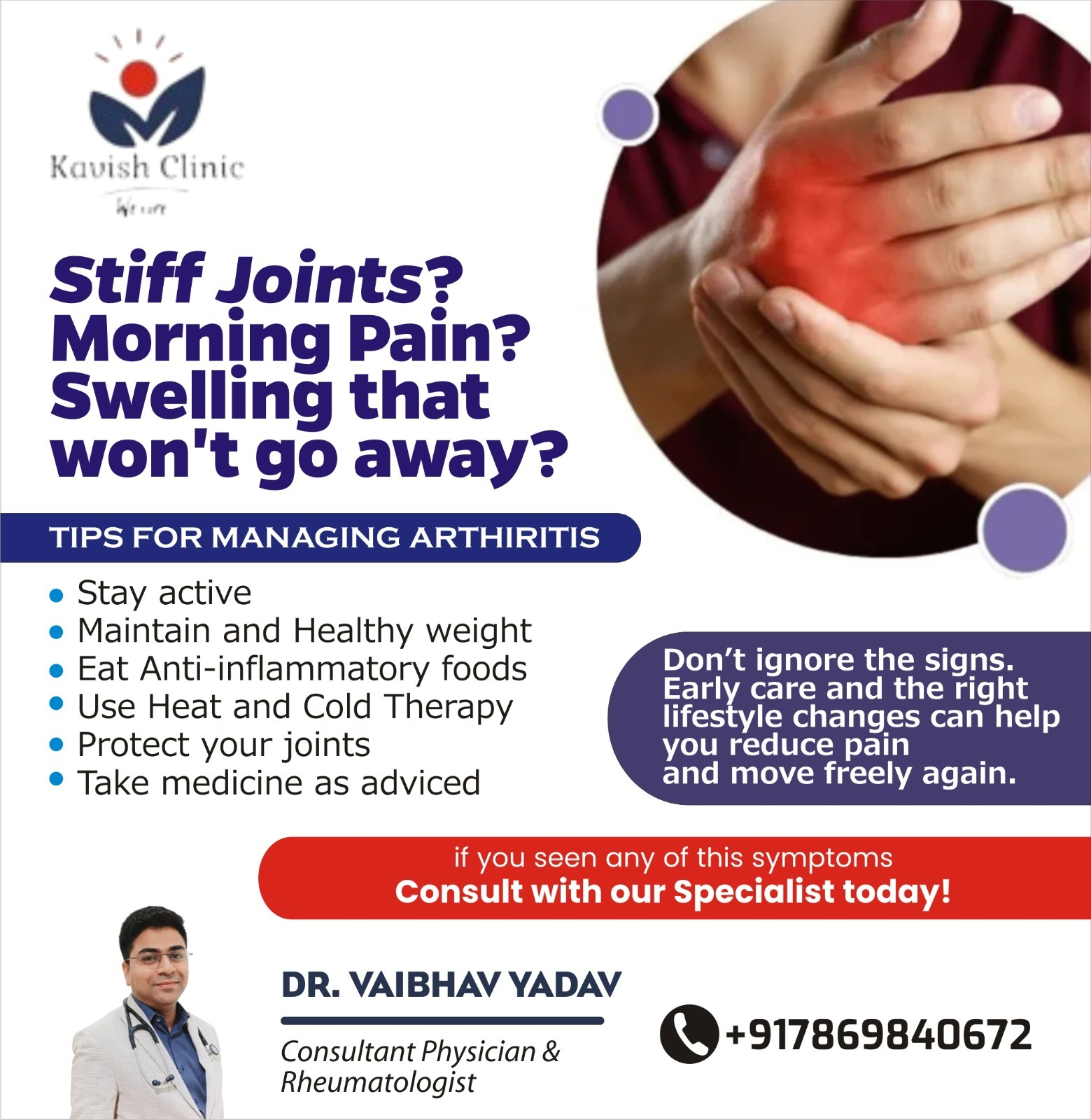 Joint Pain & Stiffness Treatment in Indore